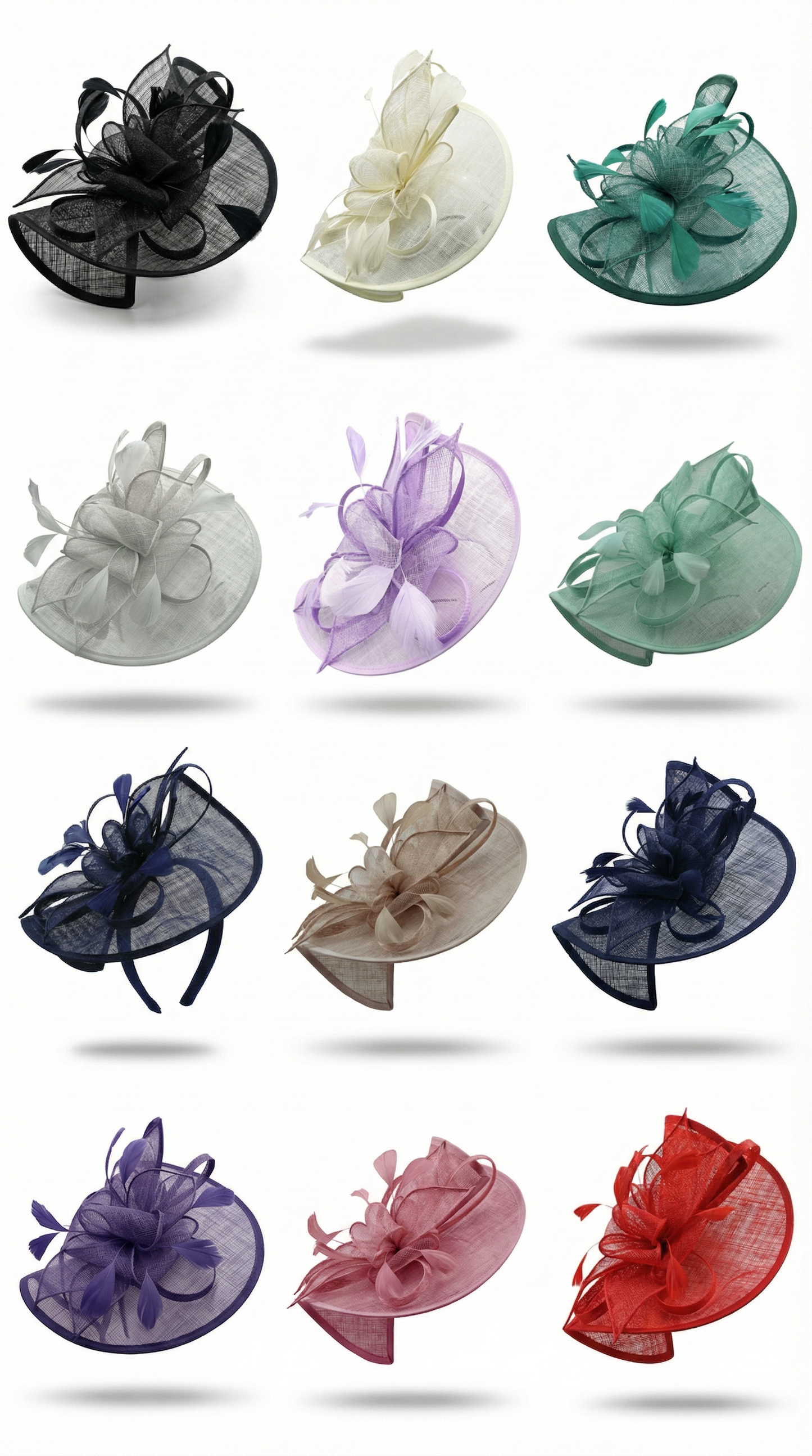 amazing fascinators for weddings,horse racing event ,party