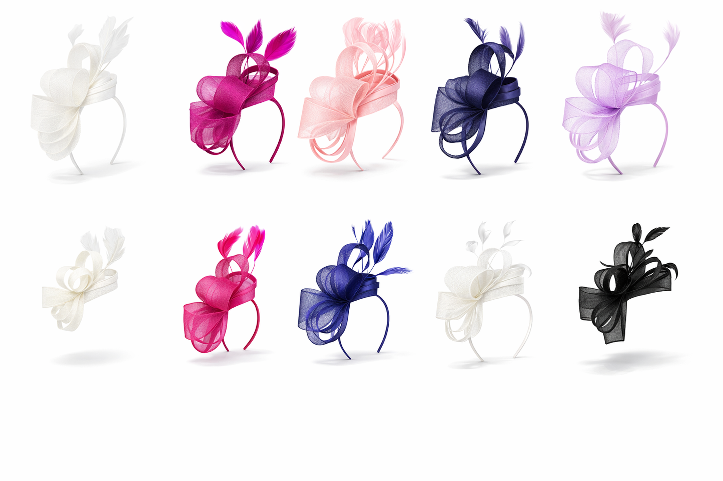 amazing fascinators for weddings,horse racing event ,party